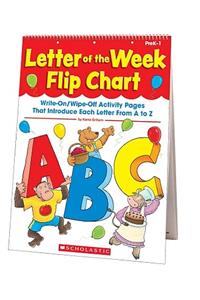 Letter of the Week Flip Chart