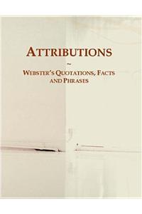 Attributions