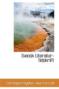 Svensk Literatur-Tidskrift
