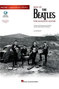 Best of the Beatles for Acoustic Guitar Guitar Signature Licks Book/Online Audio