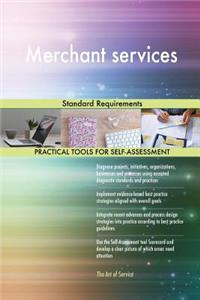 Merchant Services Standard Requirements