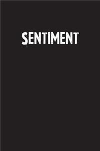 Sentiment