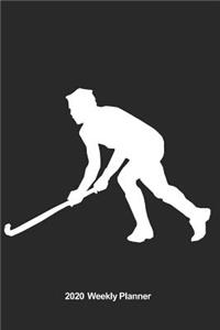 Plan On It 2020 Weekly Calendar Planner - Ice Hockey Player