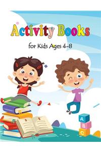 Activity Books for Kids Ages 4-8