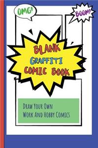 Blank Graffiti Comic Book