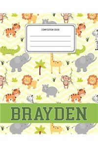 Composition Book Brayden