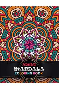 Adult Mandala Coloring Book