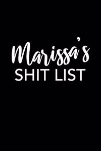 Marissa's Shit List