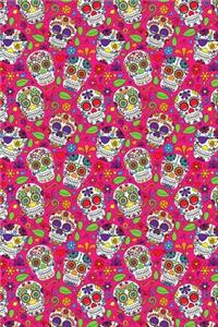 Day Of The Dead Pattern - Sugar Skull Santa Muerte 08
