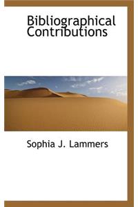 Bibliographical Contributions