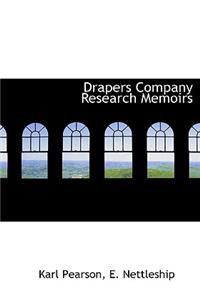 Drapers Company Research Memoirs