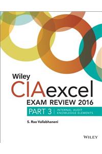 Wiley CIAexcel Exam Review 2016