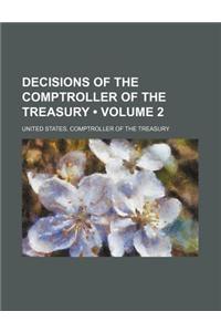 Decisions of the Comptroller of the Treasury (Volume 2)