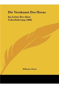 Die Verskunst Des Horaz