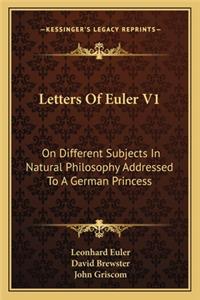 Letters of Euler V1