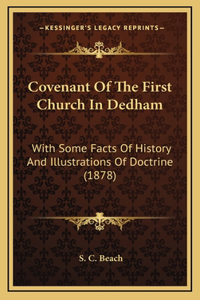 Covenant Of The First Church In Dedham