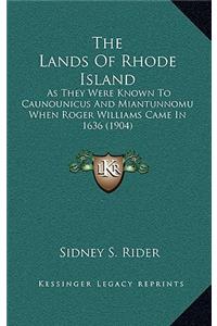 Lands Of Rhode Island