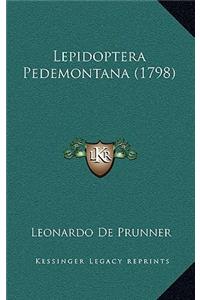 Lepidoptera Pedemontana (1798)