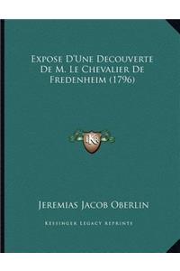Expose D'Une Decouverte De M. Le Chevalier De Fredenheim (1796)