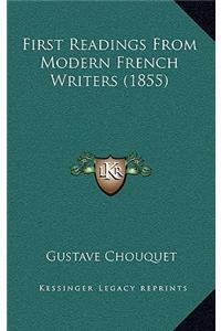 First Readings From Modern French Writers (1855)
