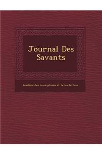 Journal Des Savants