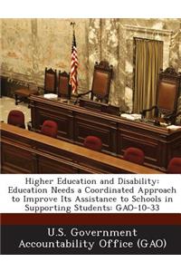 Higher Education and Disability