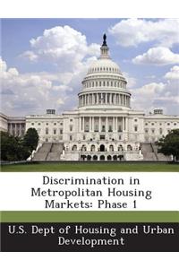 Discrimination in Metropolitan Housing Markets