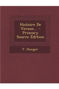 Histoire de Verson...