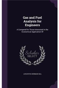 Gas and Fuel Analysis for Engineers