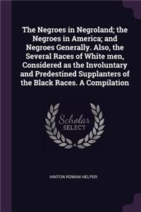 The Negroes in Negroland; the Negroes in America; and Negroes Generally. Also, the Several Races of White men, Considered as the Involuntary and Predestined Supplanters of the Black Races. A Compilation