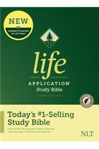 NLT Life Application Study Bible, Third Edition (Hardcover, Indexed)