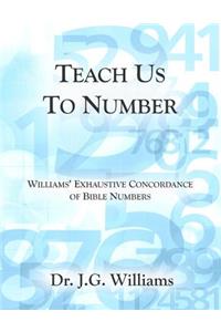 Teach Us To Number - English