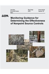 Monitoring Guidance for Determining the Effectiveness of Nonpoint Source Controls