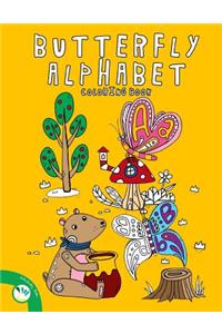 Butterfly Alphabet Coloring Book