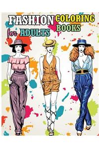 Fashion Coloring Books For Adults