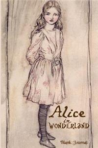 Alice in Wonderland Journal for Girls