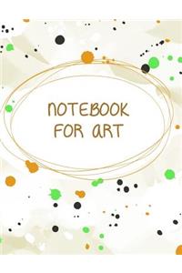 Notebook For Art