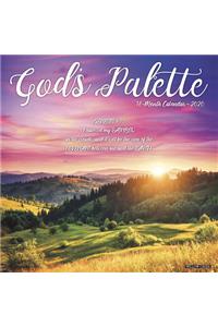 God's Palette 2020 Wall Calendar