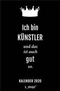 Kalender 2020 für Künstler