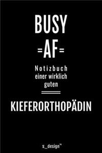 Notizbuch für Kieferorthopäden / Kieferorthopäde / Kieferorthopädin