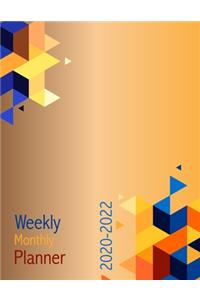 2020-2022 Weekly Monthly Planner