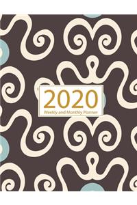 2020 Academic Planner Weekly And Monthly