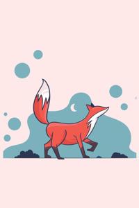 Fox Simple Illustration