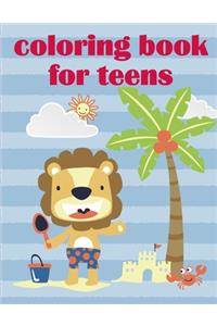 Coloring Book For Teens