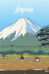 Japan Travel Notebook [Lined] [6x9] [110 pages]