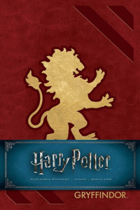 Harry Potter: Gryffindor Hardcover Ruled Journal