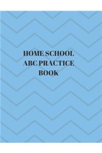 Home School ABC Practice Book