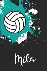 Mila Volleyball Notebook