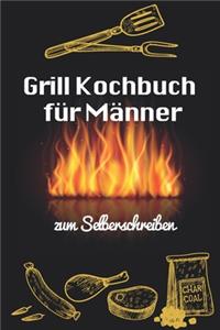 Grill Kochbuch zum Selberschreiben