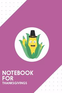 Notebook for thanksgivings